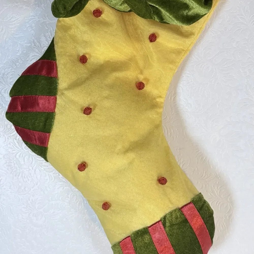Department Dept 56 Frog Christmas Stocking